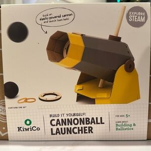 KiwiCo Cannonball Launcher - Building & Ballistics NWT